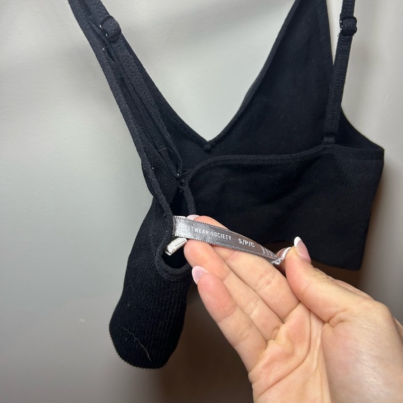 Streetwear Society Black Crop Top - Picture 5 of 5